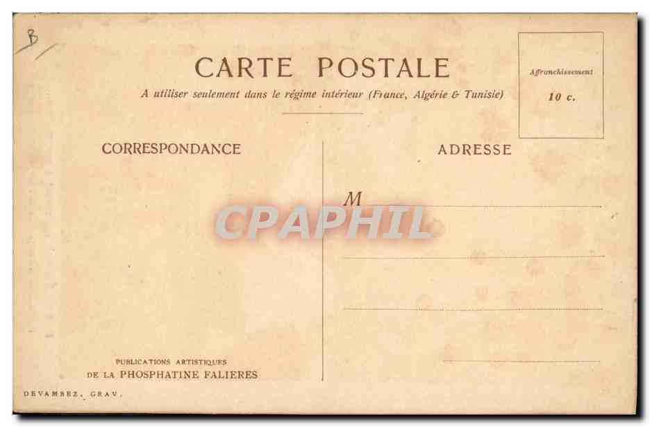 La morale di Pierrot — Di Geoffroy — Publications Artistiques de la Phosphatine Falières, Pl. 8 — Verso