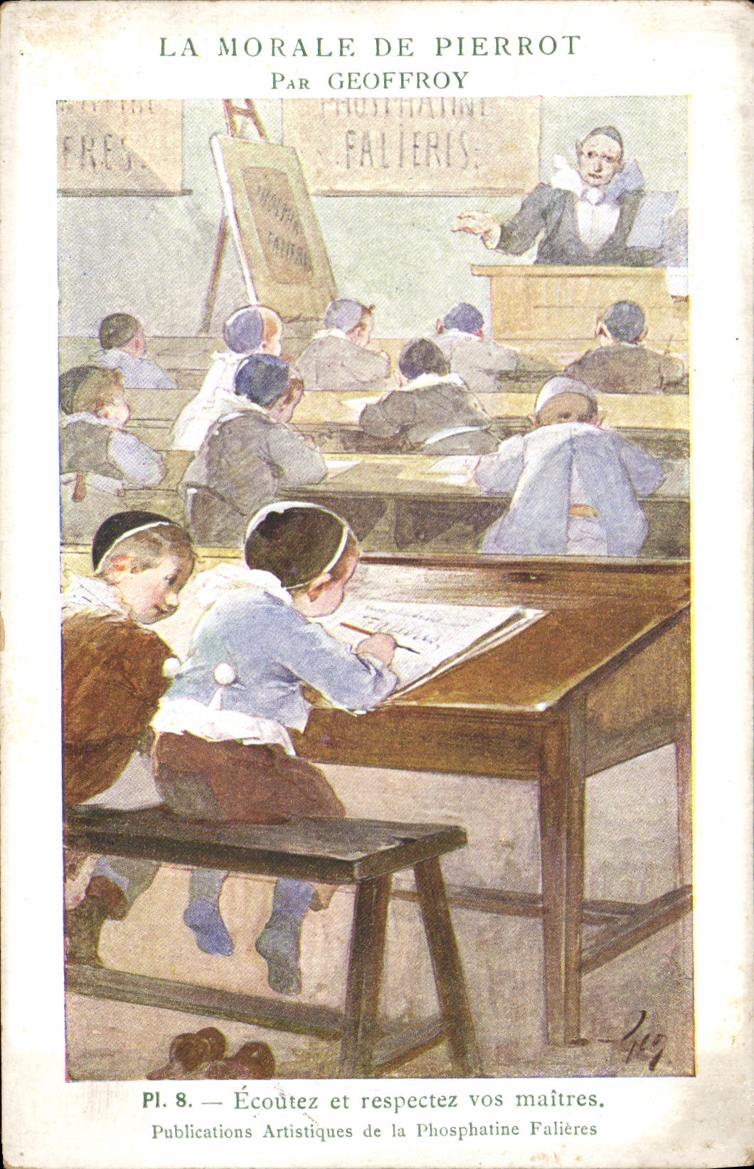 La Morale di Pierrot — Pl. 8 — Publications Artistiques de la Phosphatine Falières