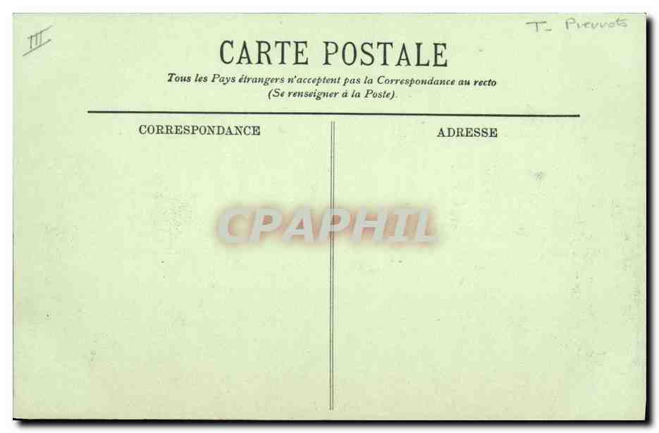 Niza — Carnaval 1906 — Los Pierrots — LL. — Reverso