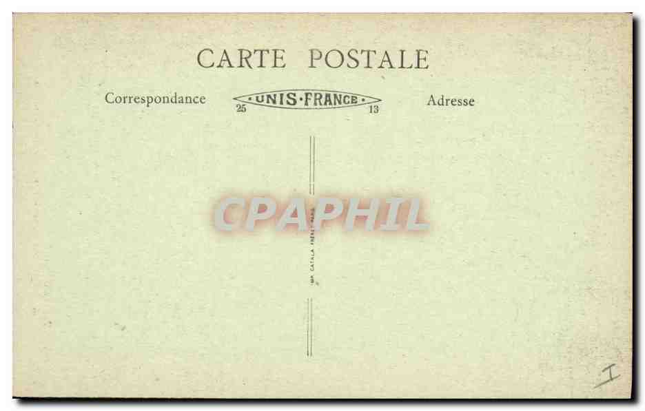 CPA Arbre La Louvesc Les allee de Versailles  — Verso
