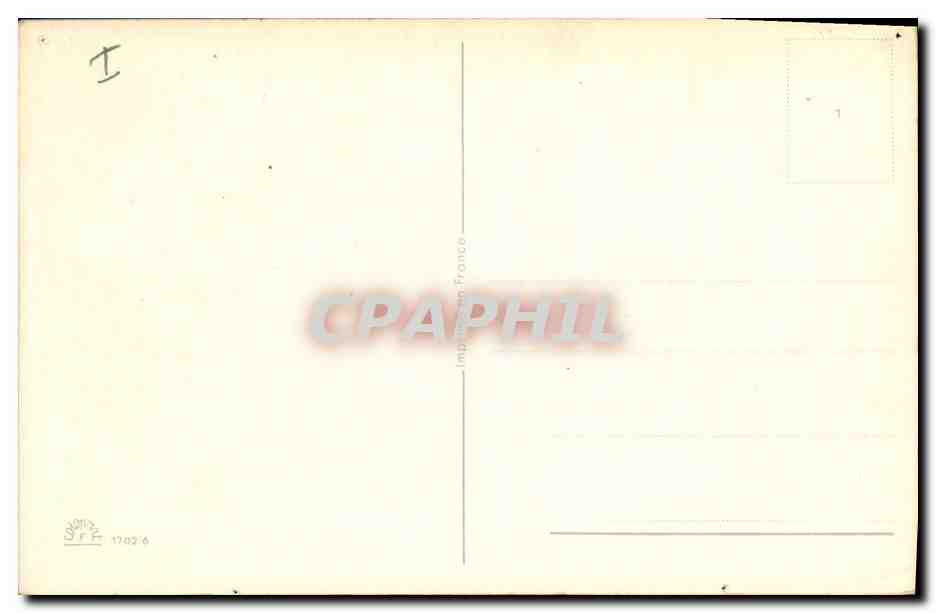 CPA Fraises  — Verso