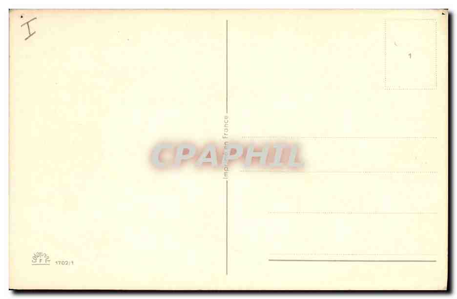 CPA Ananas Poire  — Verso