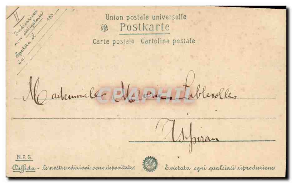 Fête de la Sainte-Vierge — 44 — éditeur W. Lablerolles, Annoté — Achterkant