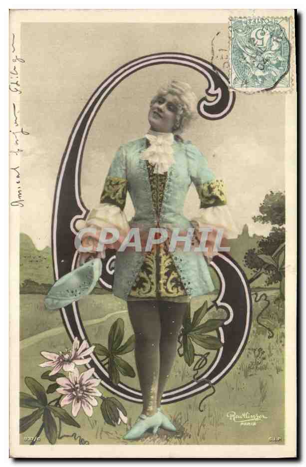 Femme en costume de scène — éditeur Roullier, Paris — n° 337/16