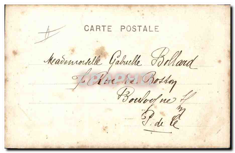 L'Égalité — Sujet symbolique — Éditeur H. Maguel, n° 523 — Verso
