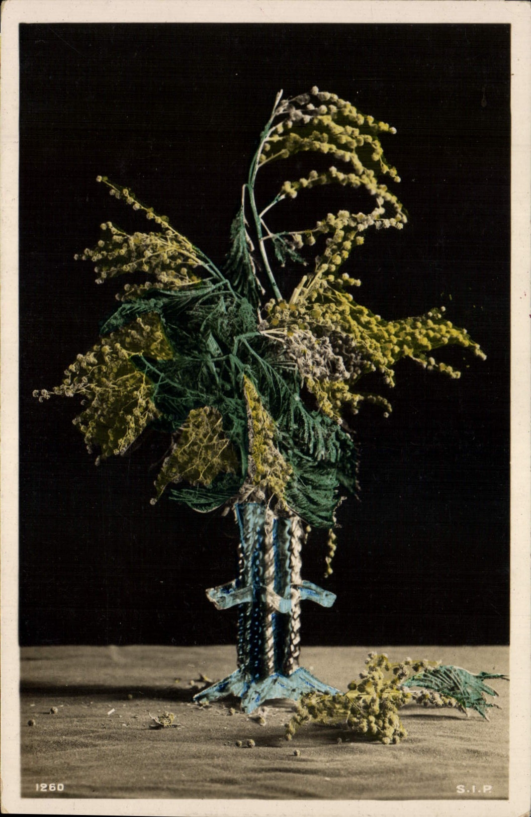 CPA Fantaisie Fleurs 