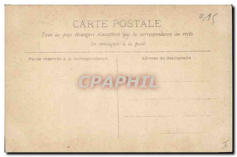 CPA Fantaisie Fleurs  — Back