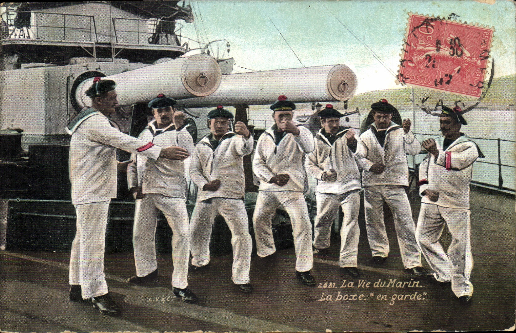 Marins en garde — La boîte "en garde" — La Vie du Marin, n°2681