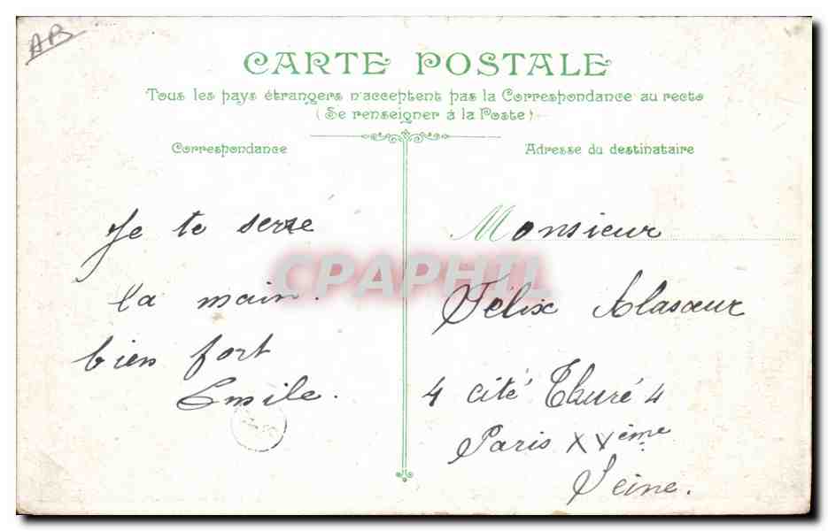 Toulon. Marine Française. Exercice au revolver au Petit-Pont. — Verso