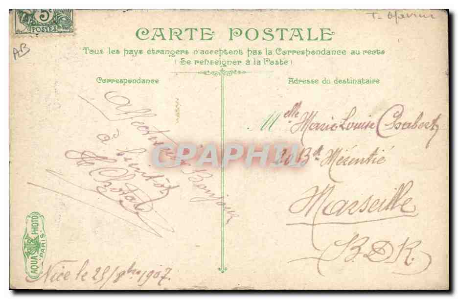 Lavage du pont — La Vie du Marin — Éditeur L.V.G.C. n°2675 — Achterkant