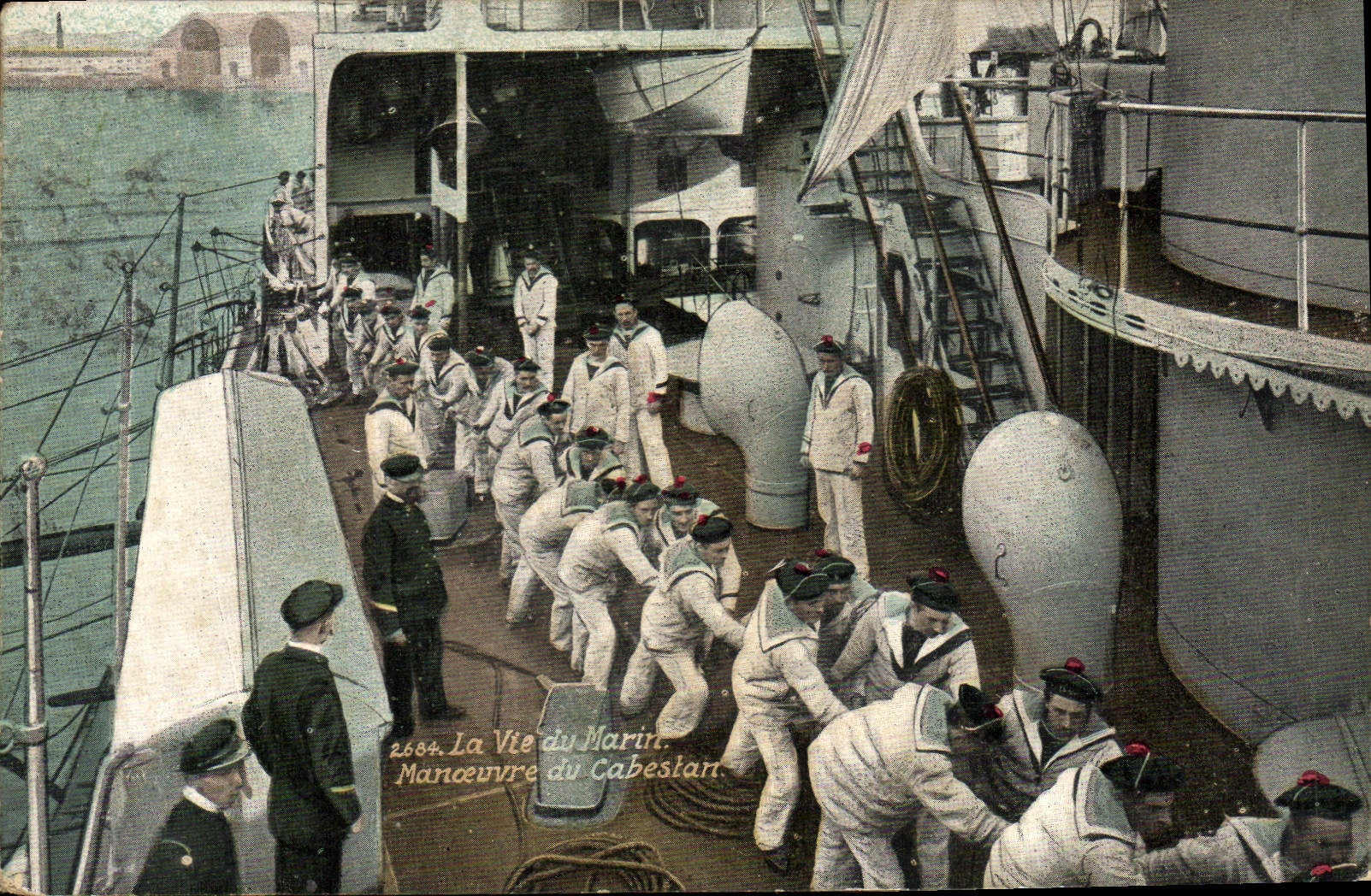 Manœuvres du Cabestan — La Vie du Marin — n°2684