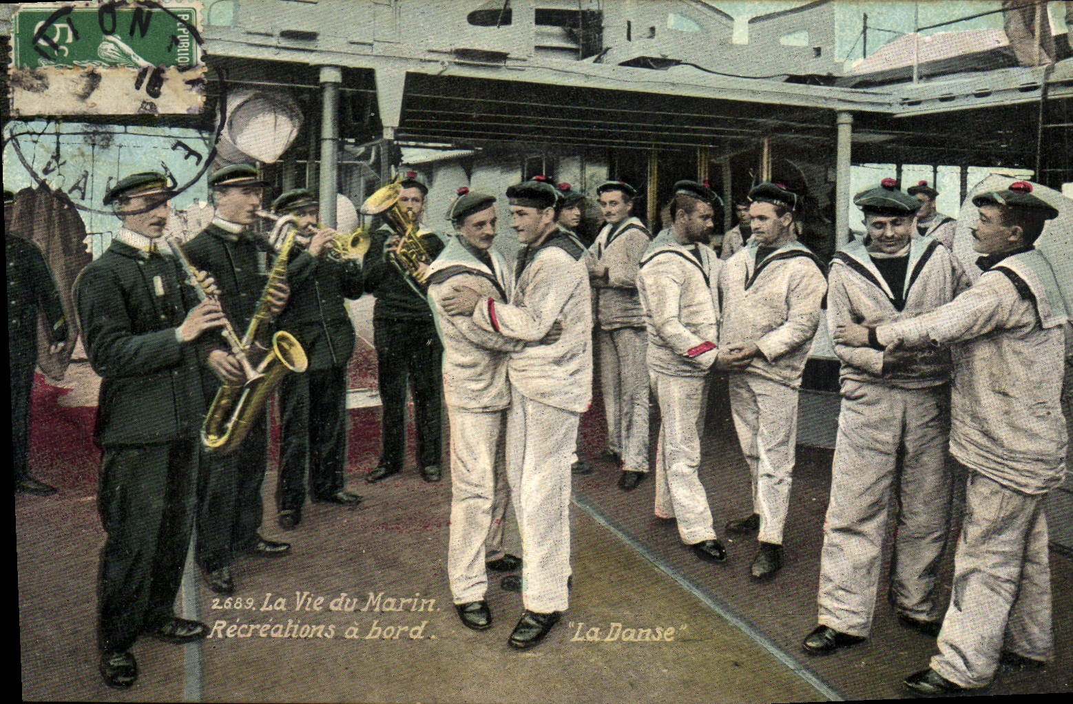 La Danse — Recréations à bord — La Vie du Marin n°2689