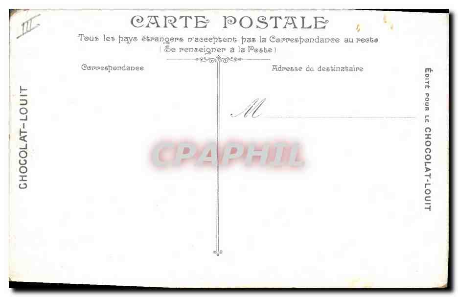 Infanterie. Les jeux ; joutes gauloises — série 3606 — éditeur L. V. & Cie — Reverso