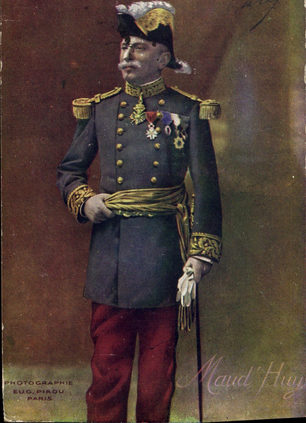 CPA Militaria General Maud'Huy Banania 