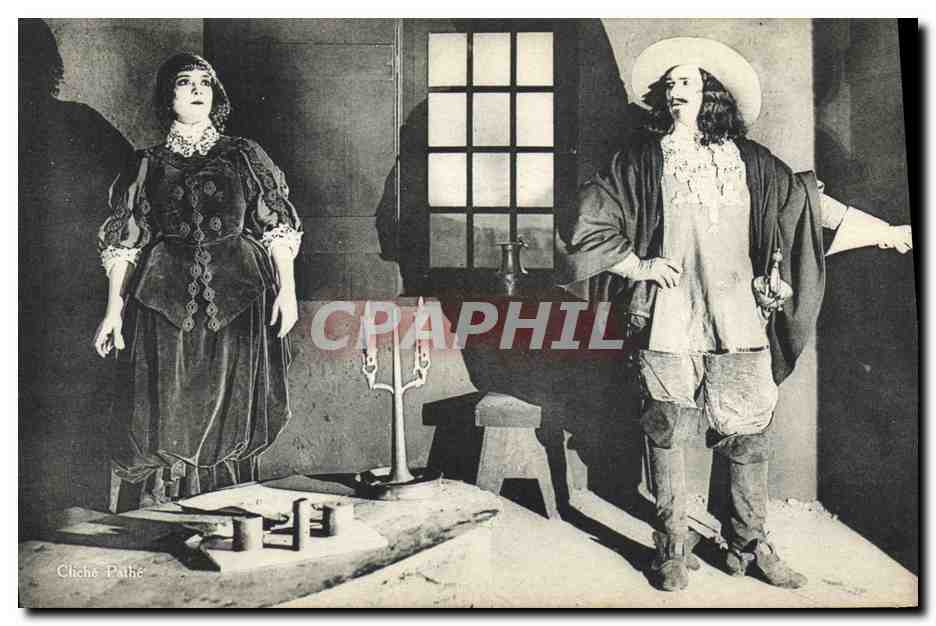 CPA Cinema Les Trois Mousquetaires Alexandre Dumas Auguste Maquet 
