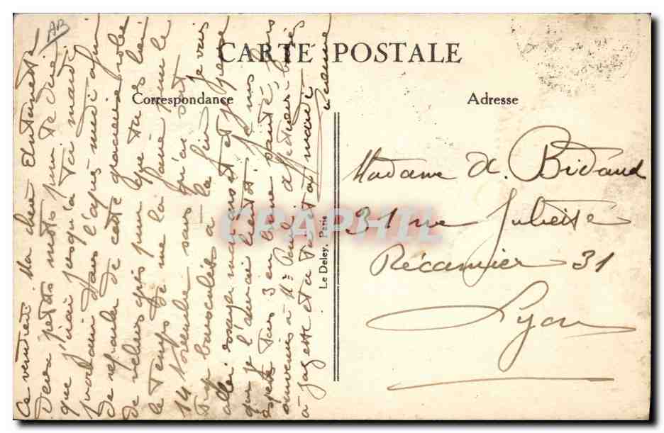 CPA Cinema William Fox presente Mary Carr dans Maman !  — Back
