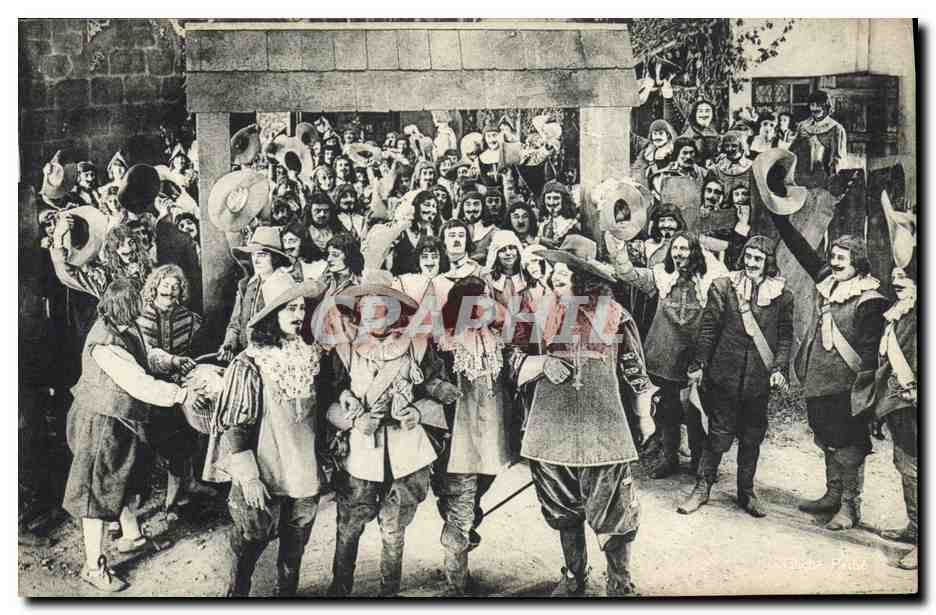 CPA Cinema Les Trois Mousquetaires Alexandre Dumas Auguste Maquet 