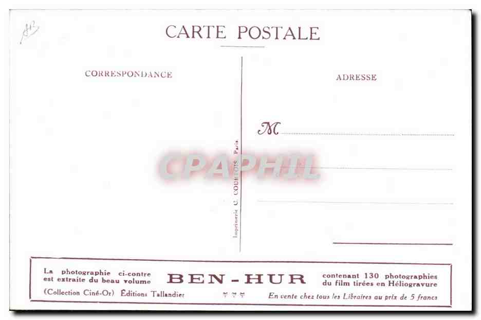 Ben-Hur vainqueur — réponses aux acclamations de la foule — Collection Ciné-Or, Éditions Tallandier — Reverso