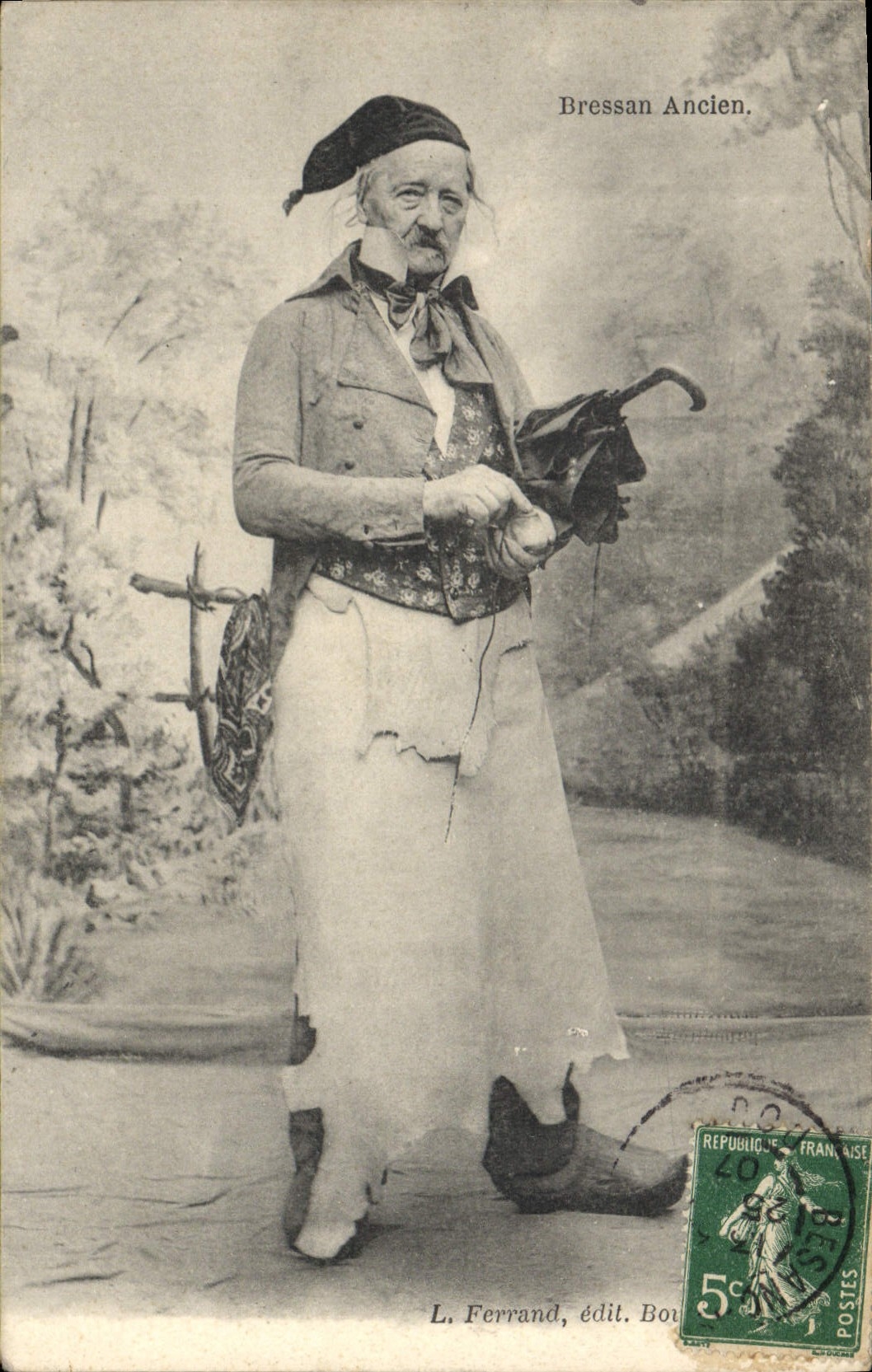 CPA Folklore Bressan ancien 