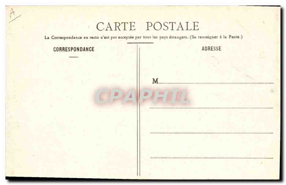 CPA Folklore Magnat et Zette  — Verso