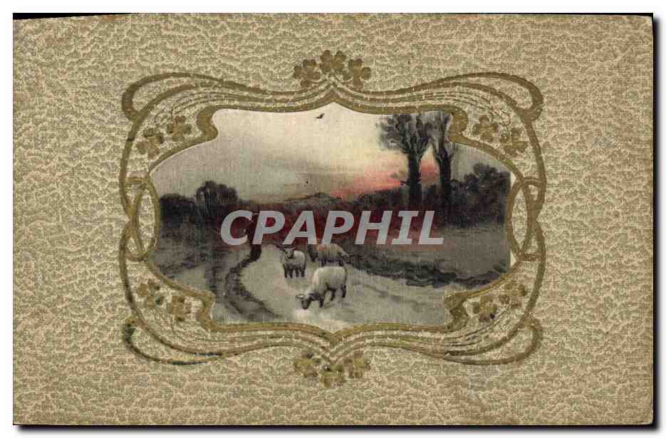 Paisaje pastoral con ovejas — edición anónima