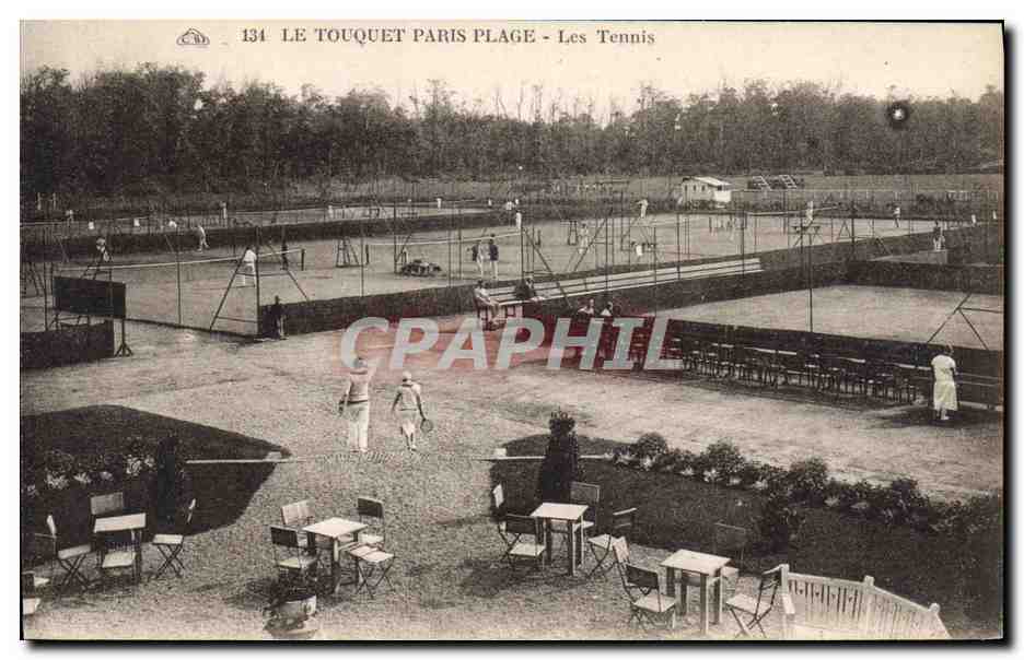 CPA Le Touquet Paris Plage Les Tennis 