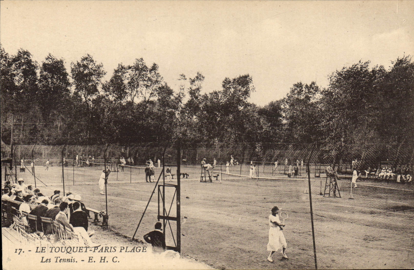 CPA Le Touquet Paris Plage Les Tennis 