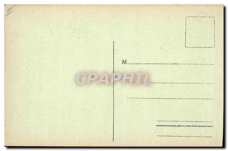 CPA Le Touquet Paris Plage Les Tennis  — Rückseite