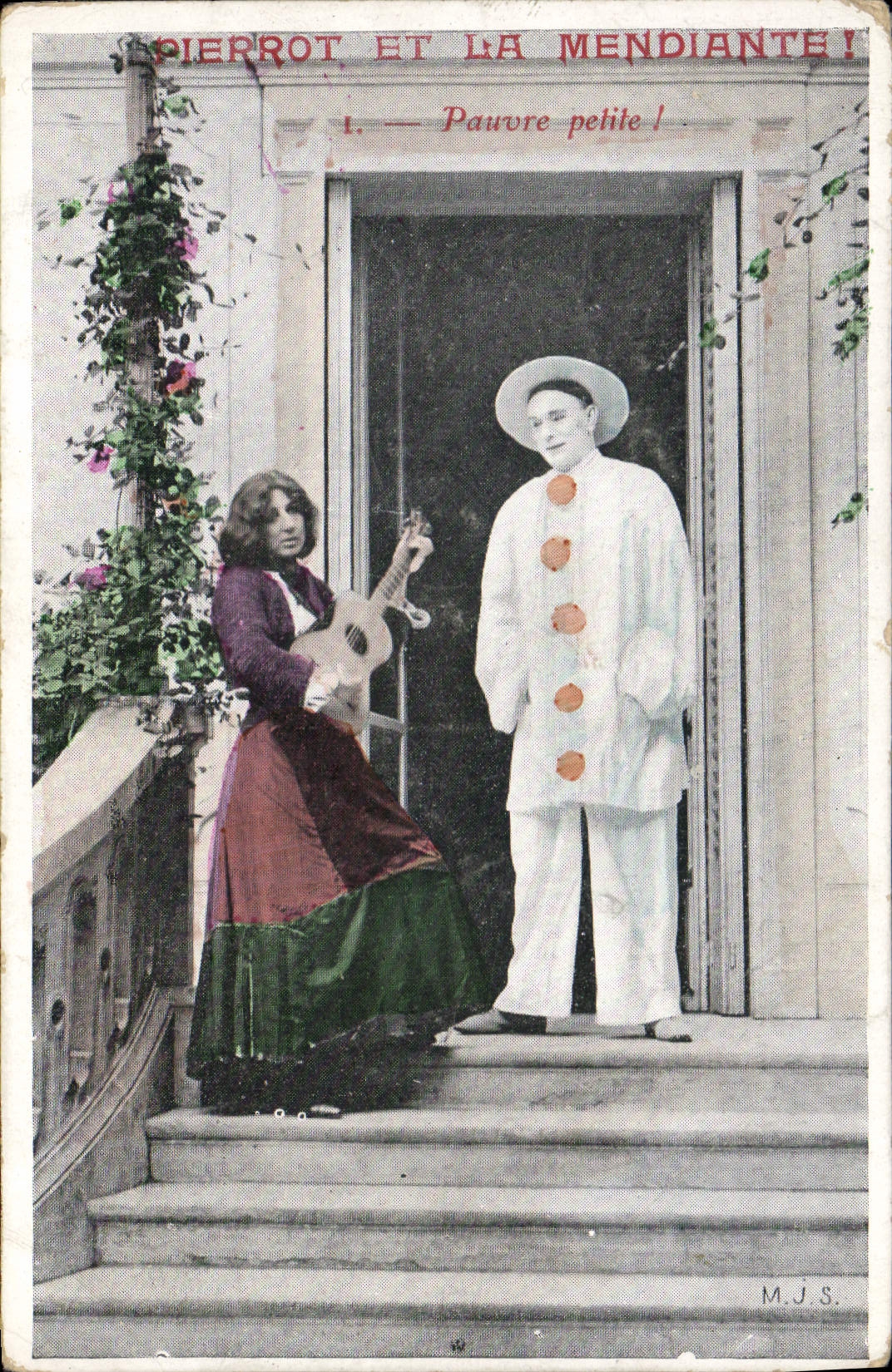 Pierrot et la mendiante ! — I. — Pauvre petite ! — M.J.S.