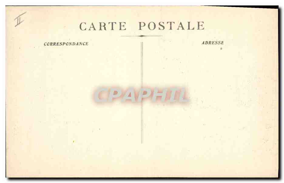 CPA Fantaisie Pierrot Carnaval d'Aix en Provence Vengeance d'Arlequin Famille Pierrot a la recherche d'un gite  — Verso