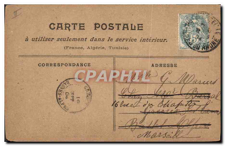 La Déclaration — scène de théâtre — André Le Guichard — Rückseite