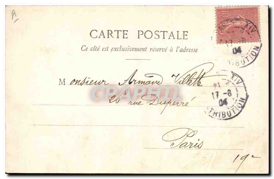 Pierrot — L'Épingle d'Or — M.M. Heugel et Cie, Paris — Reverso
