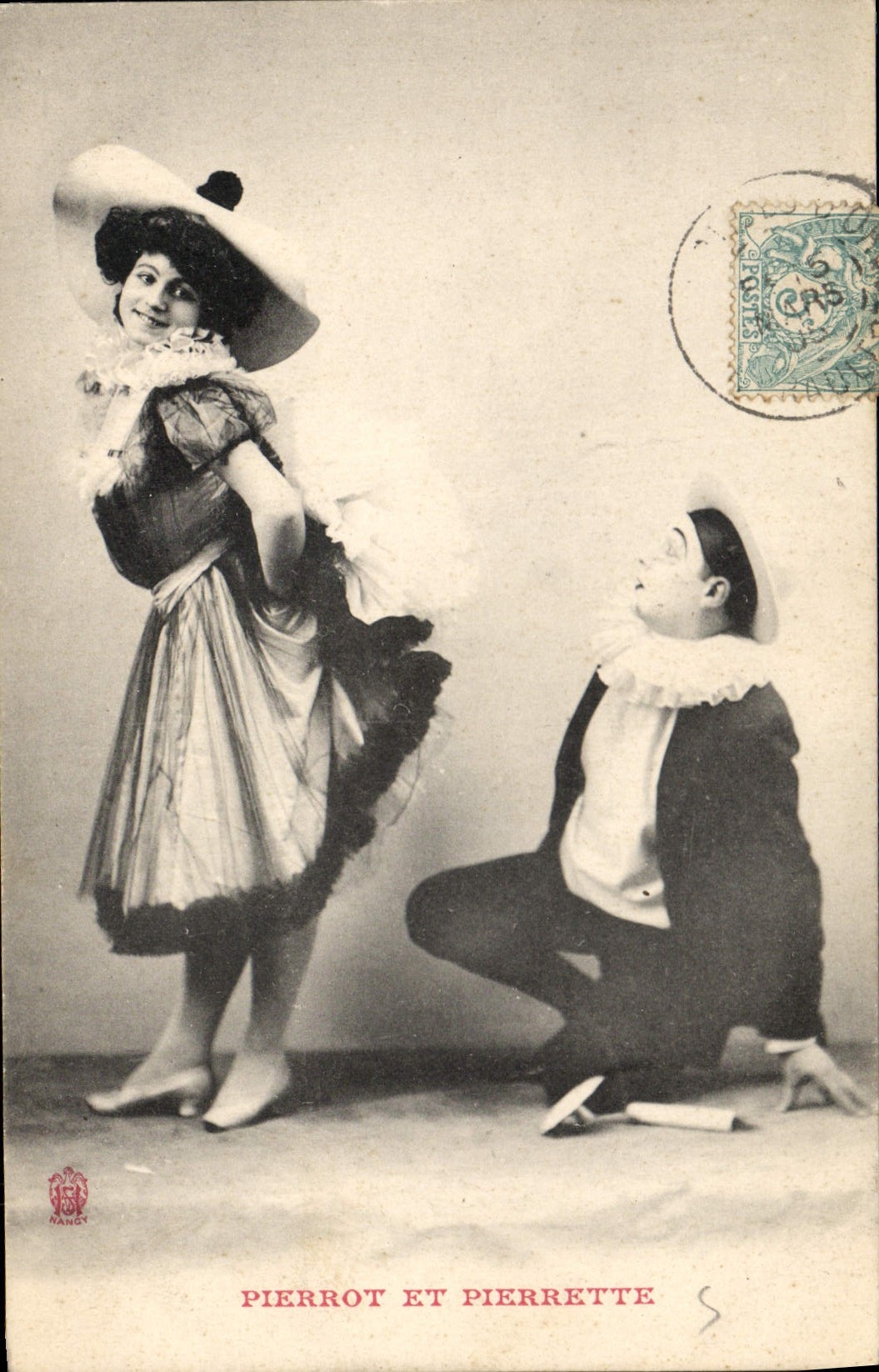Pierrot und Pierrette — Theater-Szene — Verlag RANOT, Nr. 5