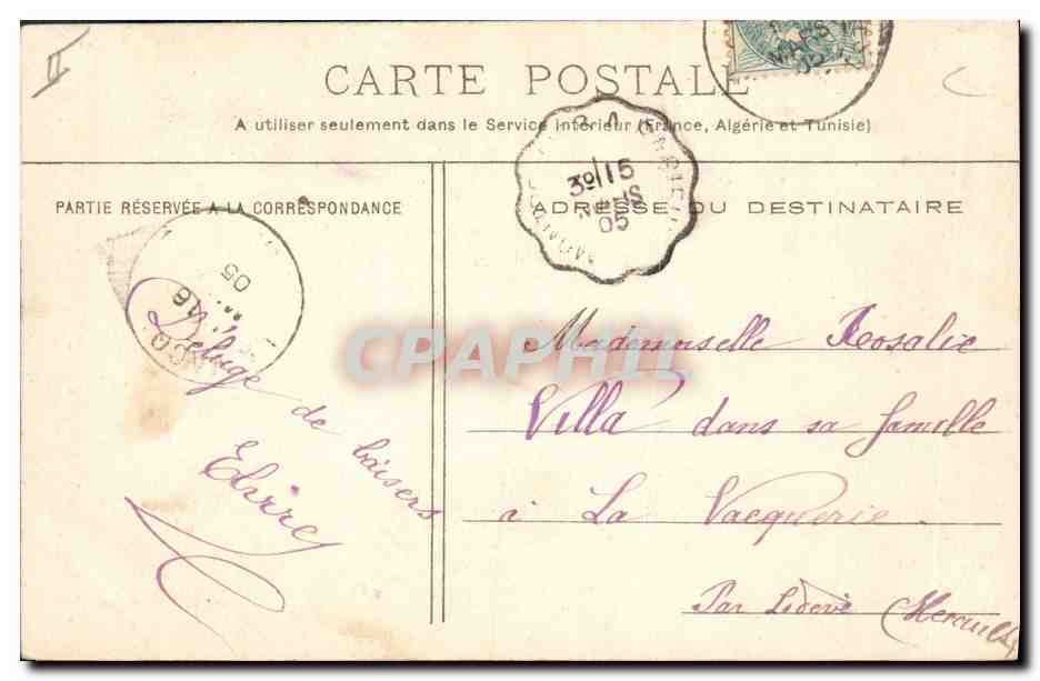 Pierrot und Pierrette — Theater-Szene — Verlag RANOT, Nr. 5 — Rückseite