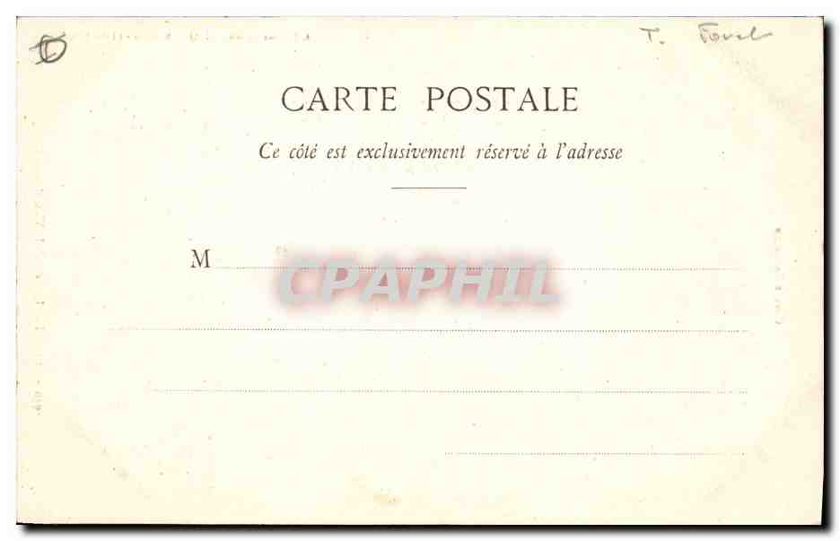 CPA Arbre St Cast Le bois de la Vieuvil  — Rückseite
