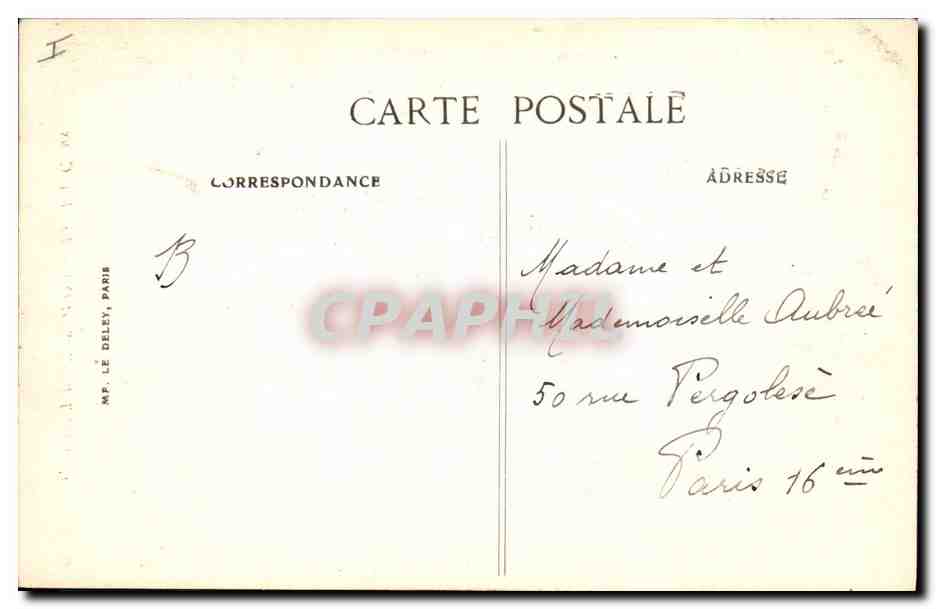 CPA Arbre Saint Prix Le chene creux  — Back