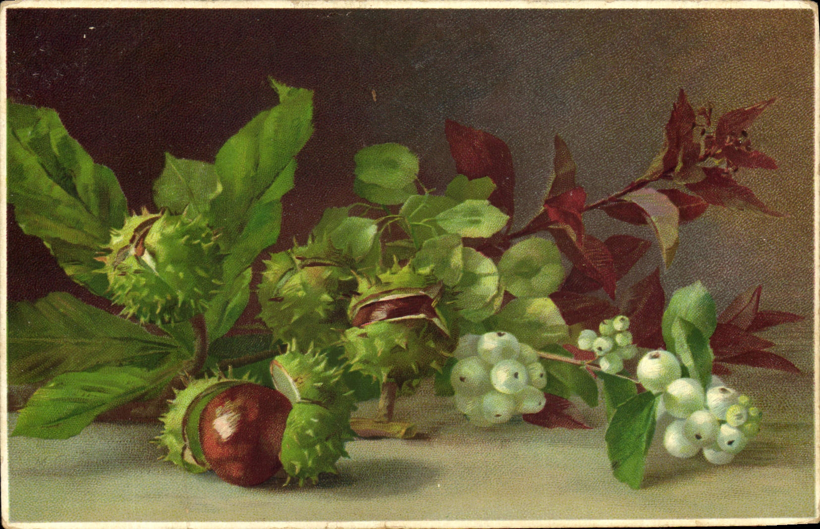 CPA Fantaisie Fleurs 