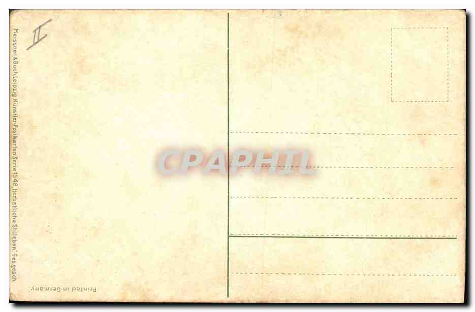 CPA Fantaisie Fleurs  — Rückseite