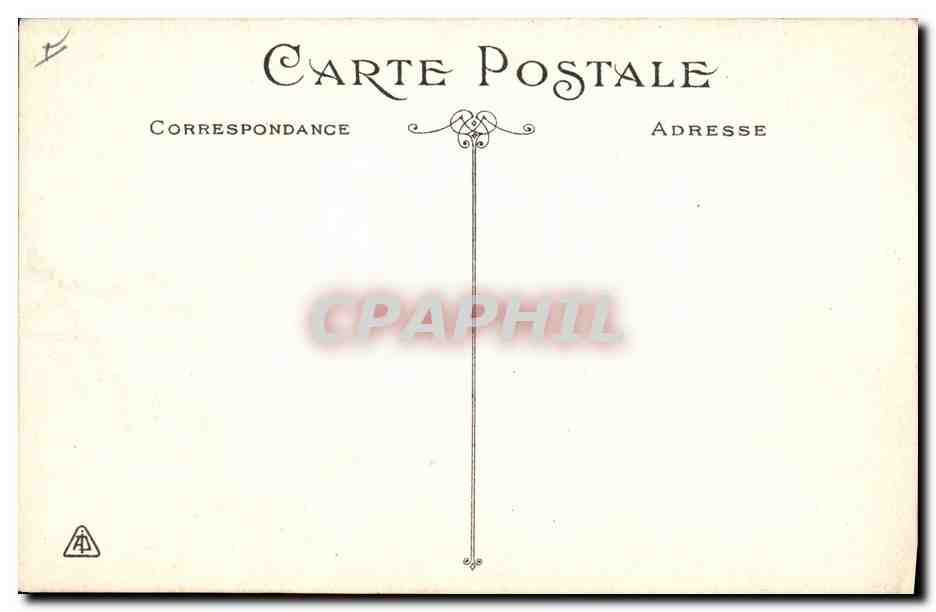CPA Fantaisie Fleurs  — Rückseite