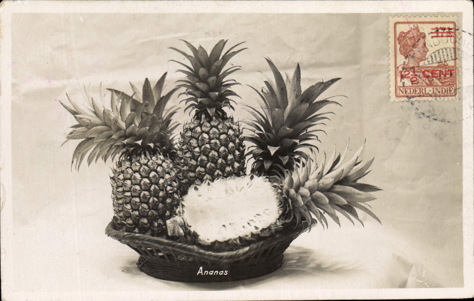 Ananas — Néerlande-Indes — éditeur inconnu, n° de série non visible