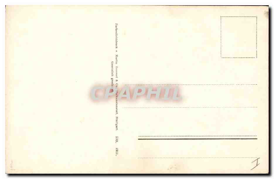 CPA Fantaisie Fleurs  — Rückseite