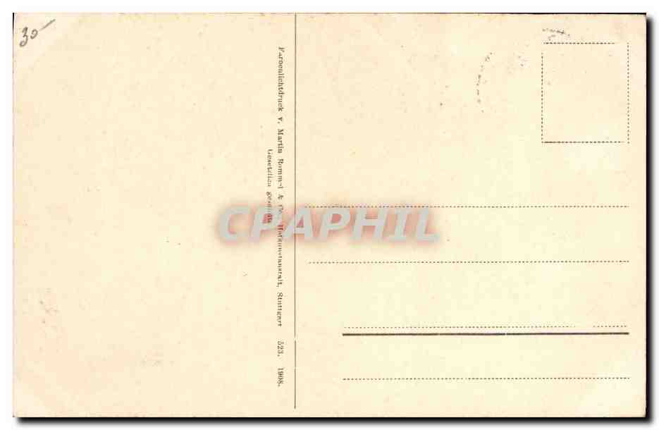 CPA Fantaisie Fleurs  — Rückseite