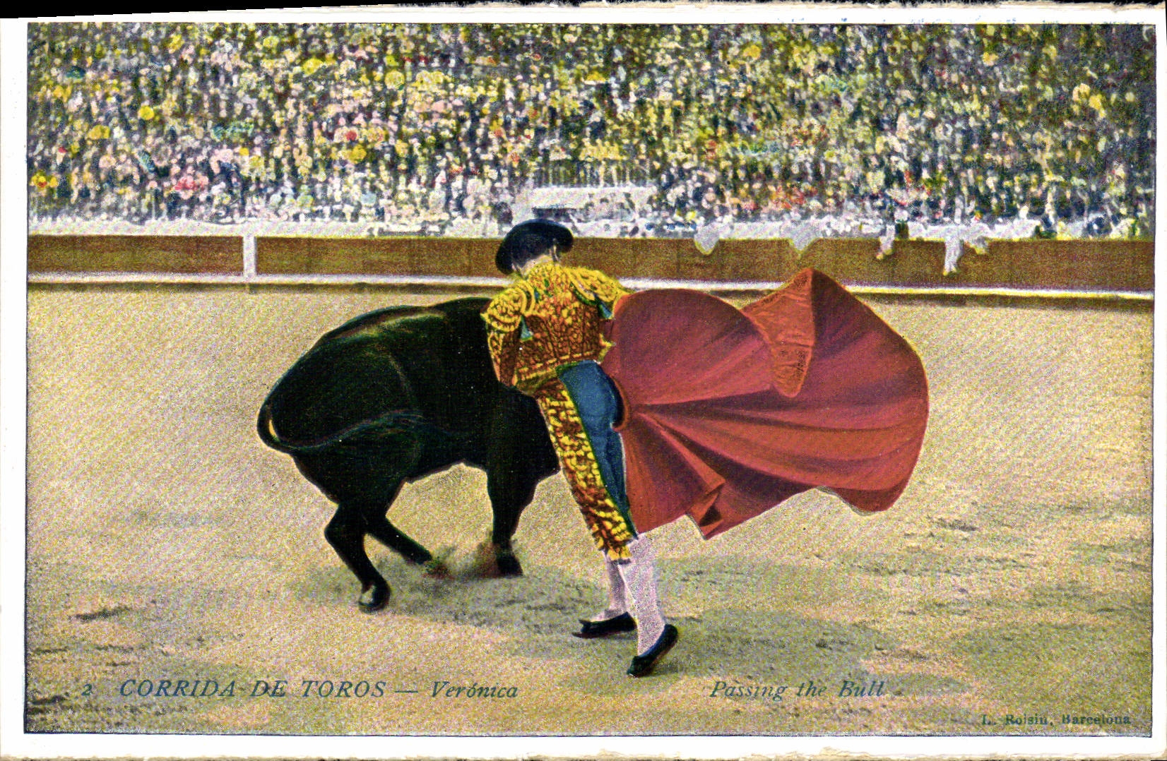CPA Corrida Course de taureaux Corrida de Toros Veronica 