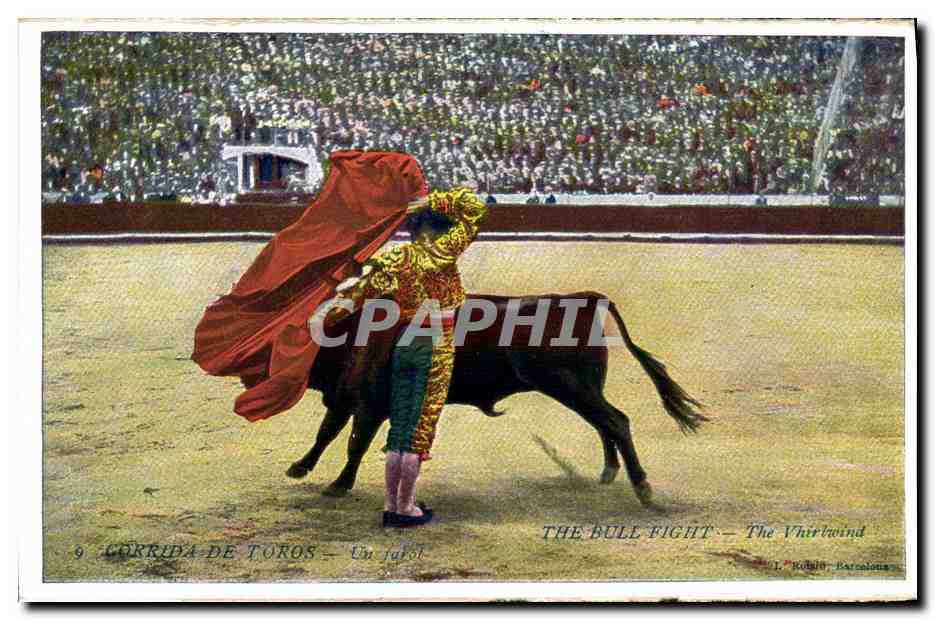 CPA Corrida Course de taureaux Corrida de Toros Un farot