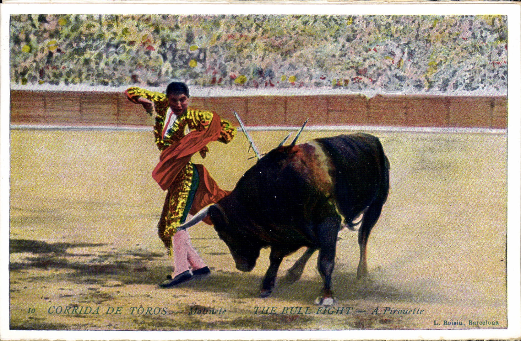 CPA Corrida Course de taureaux Corrida de Toros Molinete