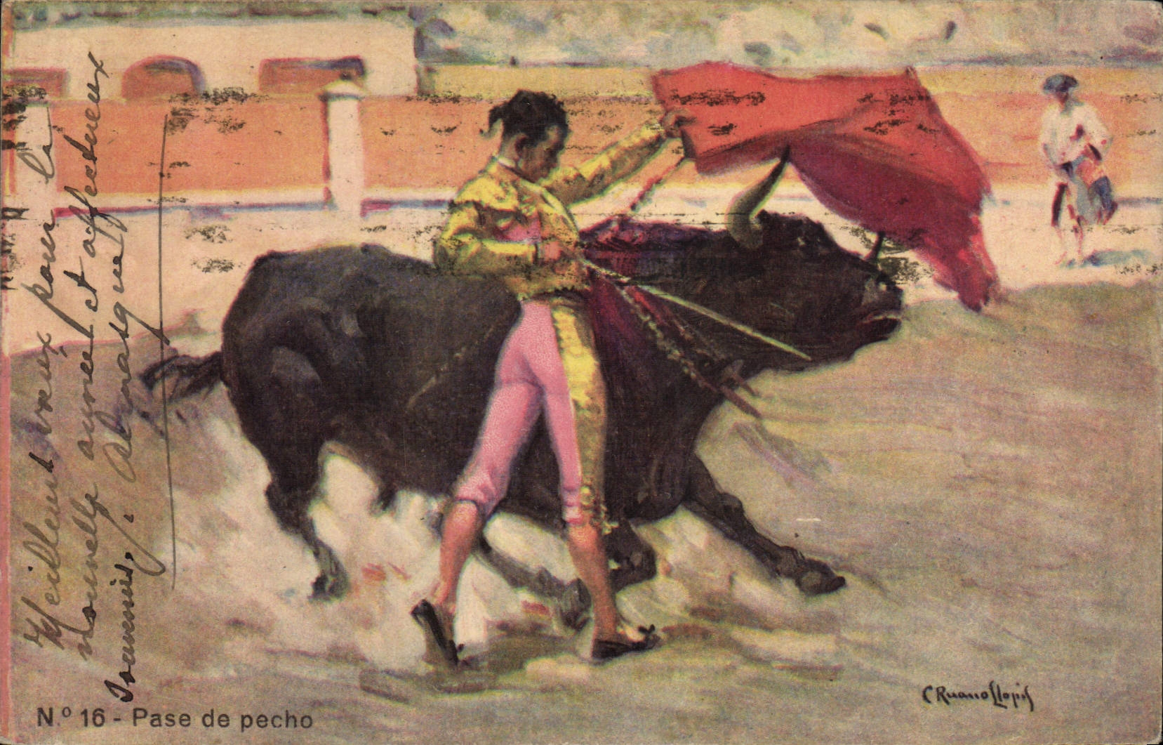 Pase de pecho — N° 16 — CRUANOLLOPIS - Recto