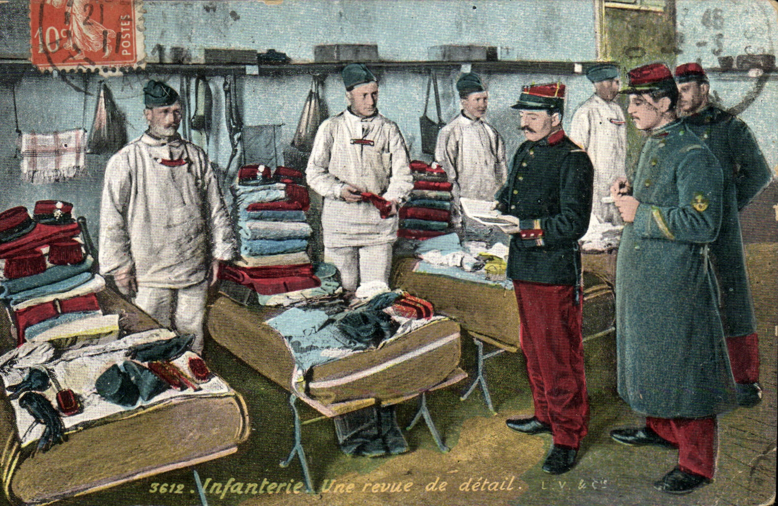 Infanterie — Une revue de détail — LV & C°