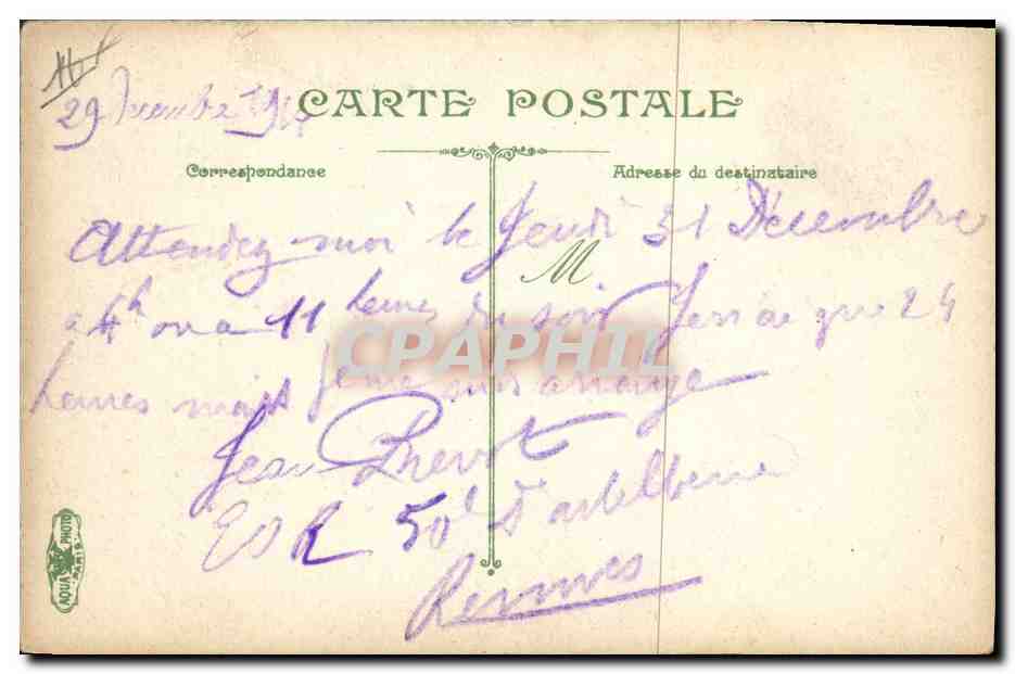 CPA Militaria Artillerie Pour abattre !  — Rückseite