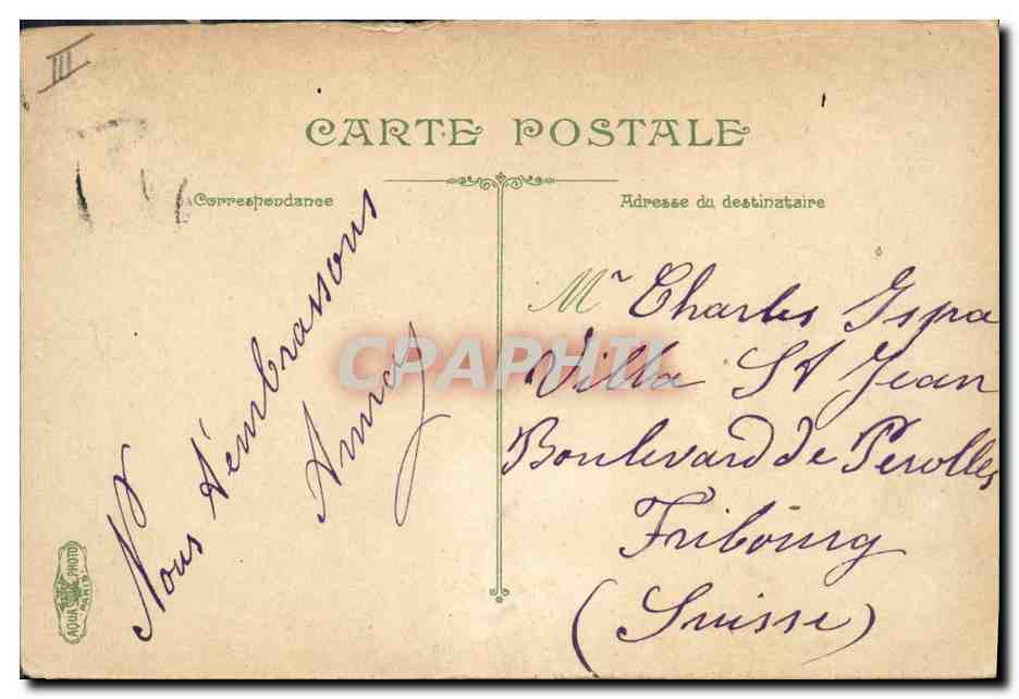 CPA Militaria Artillerie Le fourrage  — Rückseite