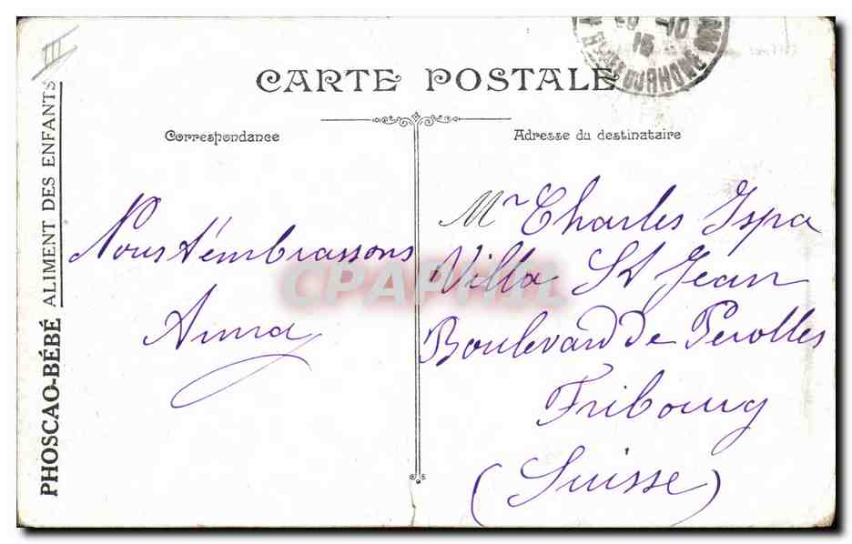 CPA Militaria Une bonne partie de cartes Frere Mathias Marseille  — Rückseite